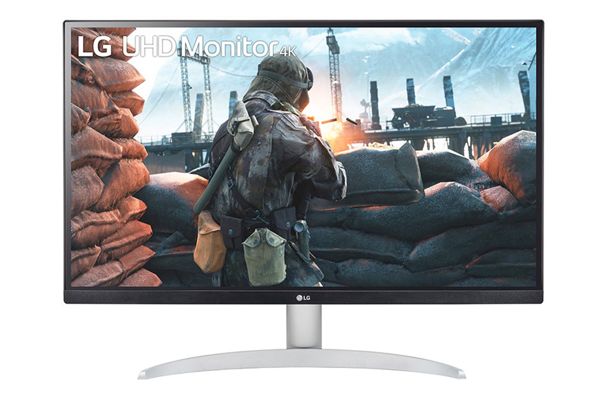 LG 4K モニター　27UP600-W LG UHD 4K 27