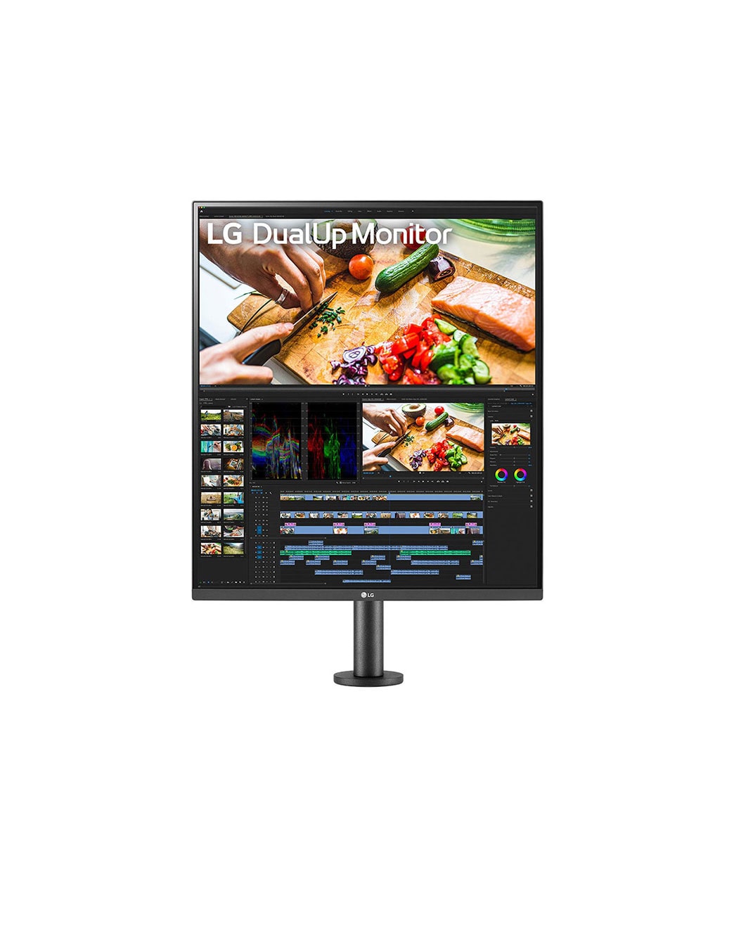 ディスプレイ・モニター本体 LG DualUp Monitor Ergo 28MQ780-B LG 27.6 inch 16:18 DualUp Ergo Monitor with Stand & USB Type