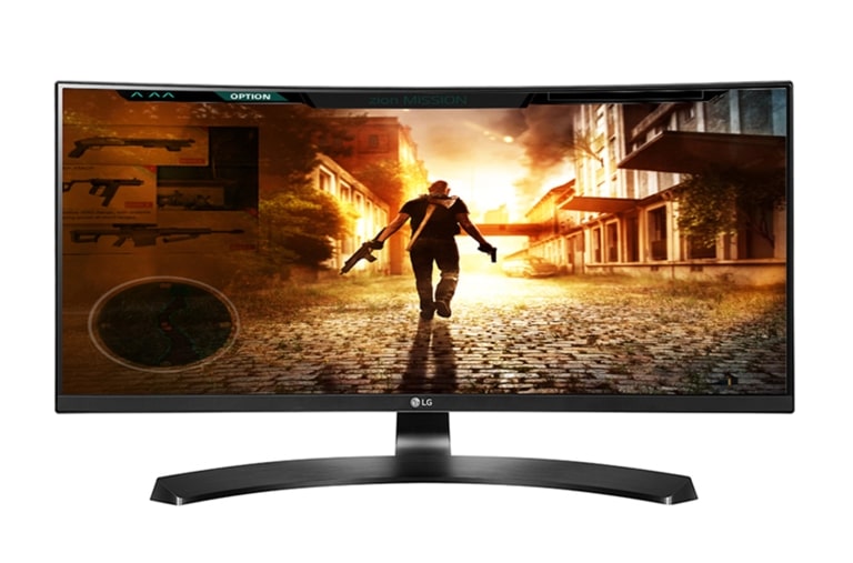 Front view of 29&#34; UltraWide Curved IPS Monitor 29UC88