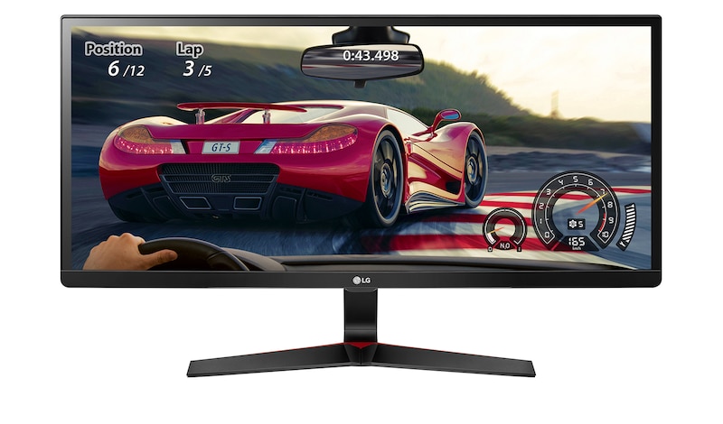 LG 29" UltraWide Full HD IPS Gaming Monitor, 29UM69G-B