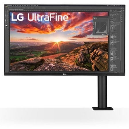 31.5 Ergo IPS UHD 4K UltraFine Monitor 3840x2160 with Ergonomic Stand C Clamp USB Type C DCI P3 95 Typ. HDR10 and AMD FreeSync 32BN88U B LG AU