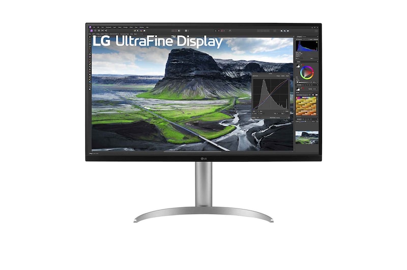 LG 32'' Nano IPS 4K UHD Monitor with DCI-P3 98% (Typ.), VESA DisplayHDR™ 400, USB-C, Built-in Speakers & Gaming Features , 32BQ85U-W