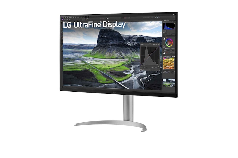 LG 32'' Nano IPS 4K UHD Monitor with DCI-P3 98% (Typ.), VESA DisplayHDR™ 400, USB-C, Built-in Speakers & Gaming Features , 32BQ85U-W