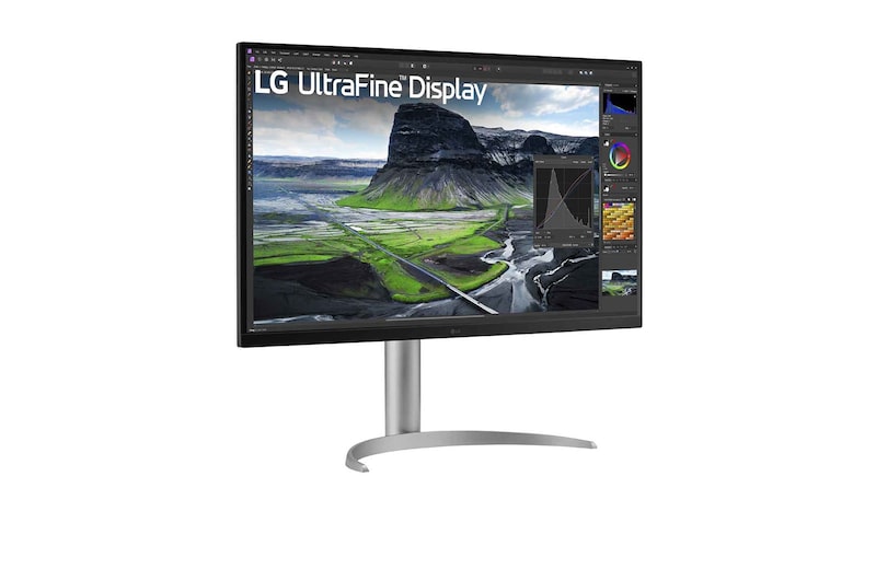 LG 32'' Nano IPS 4K UHD Monitor with DCI-P3 98% (Typ.), VESA DisplayHDR™ 400, USB-C, Built-in Speakers & Gaming Features , 32BQ85U-W