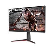 LG 32'' UltraGear QHD 165Hz HDR10 Monitor with FreeSync™ Premium, 32GN650-B