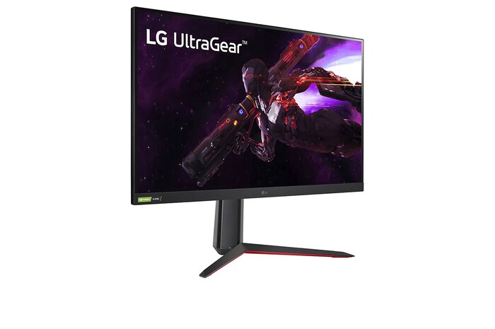 LG UltraGear 32 Inch Gaming Monitor, QHD IPS 1ms Monitor, 165Hz Refresh Rate, NVIDIA® G-SYNC® Compatibility, 32GP750-B