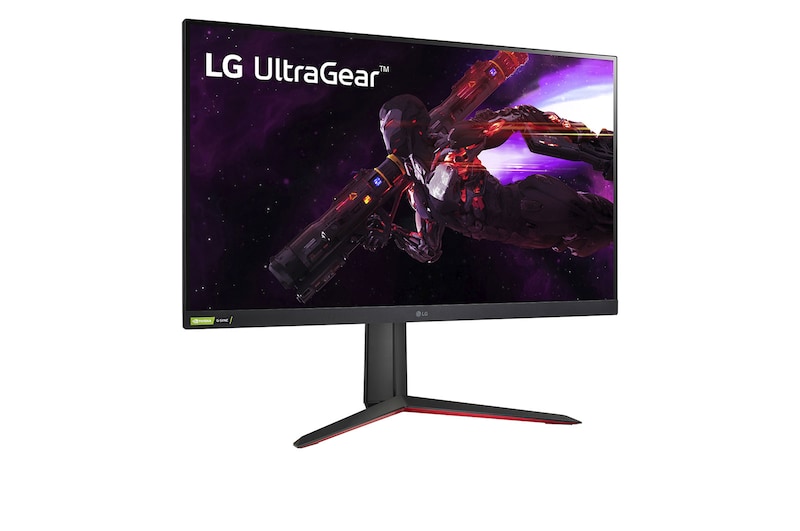 LG UltraGear 32 Inch Gaming Monitor, QHD IPS 1ms Monitor, 165Hz Refresh Rate, NVIDIA® G-SYNC® Compatibility, 32GP750-B