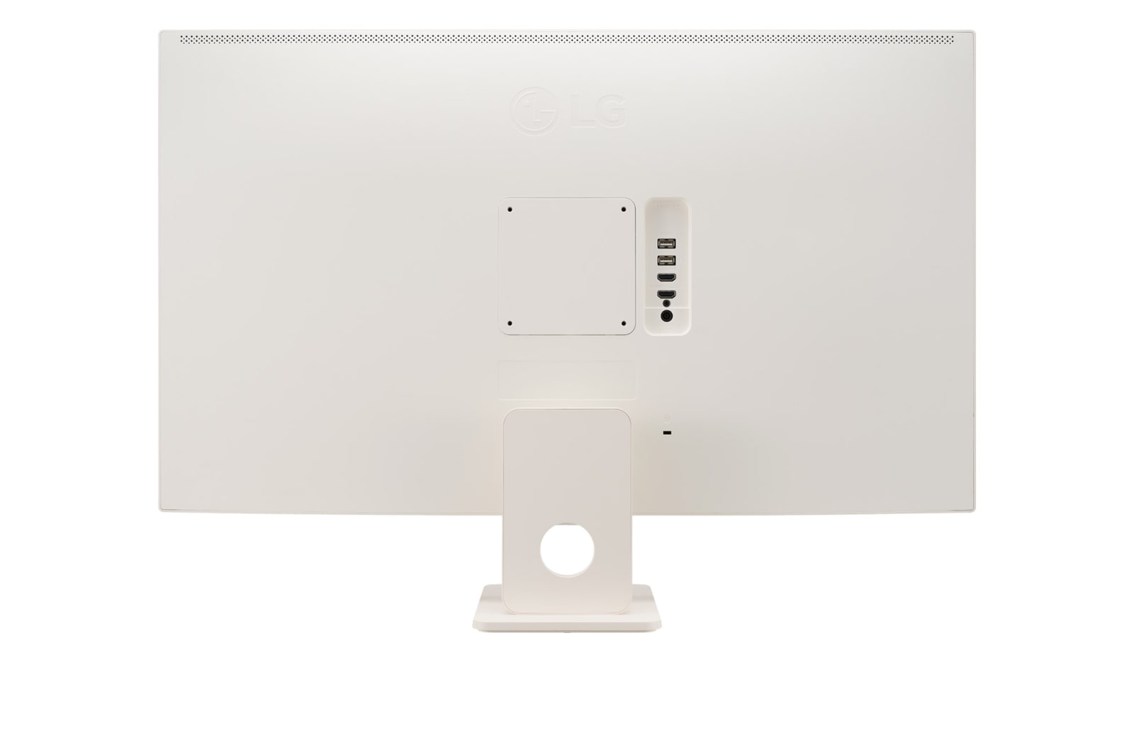 LG MyView 31.5 Inch FHD IPS All-in-One Smart Monitor for Streaming with webOS and Built-in Speakers - White, 32SR50F-W