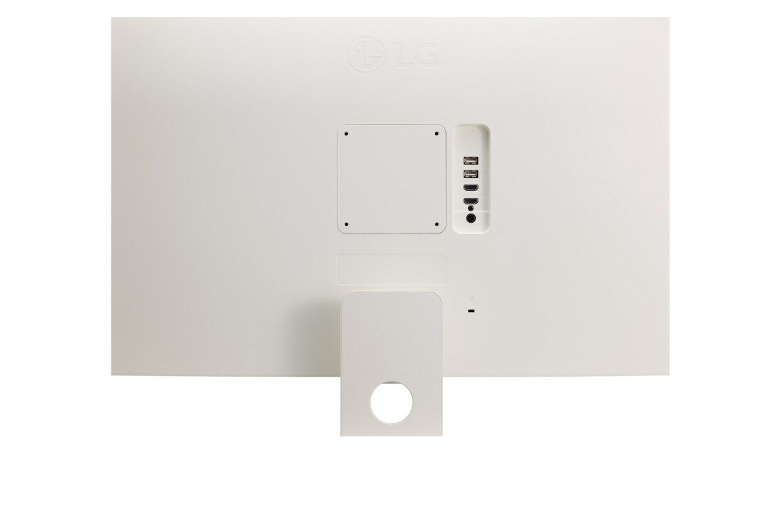 LG 31.5 Inch FHD IPS All-in-One Smart Monitor for Streaming with webOS and Built-in Speakers - White, 32SR50F-W