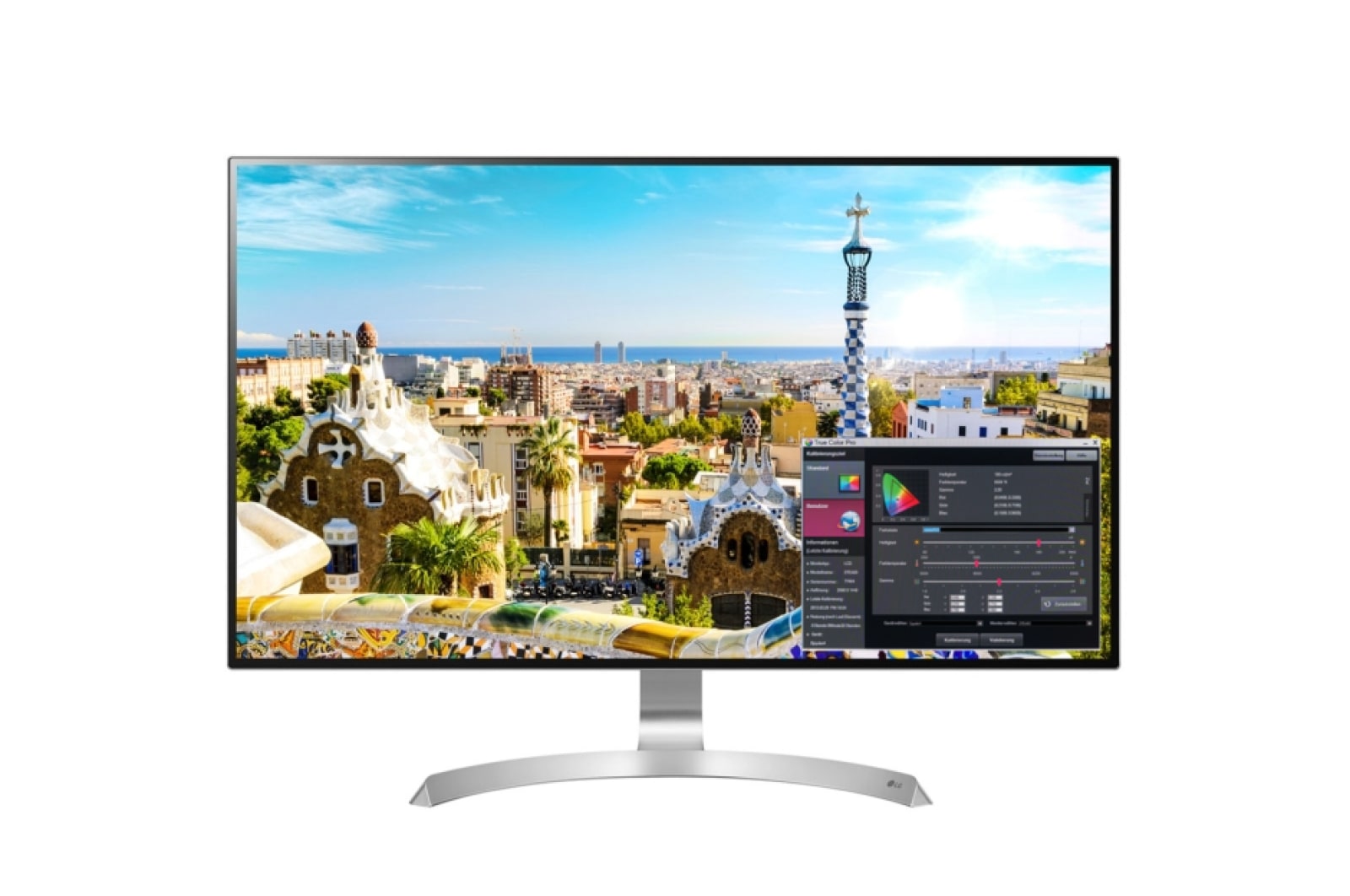 Front view of 32&#34; Class UHD 4K IPS LED Monitor with HDR10 32UD99-W