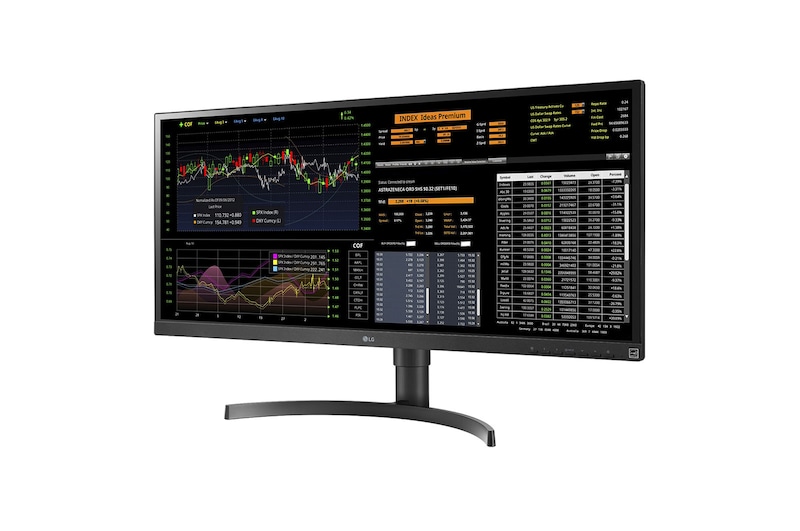 LG 34” UltraWide FHD All-in-One Thin Client (2560 x 1080) with IPS Display, Quad-core Intel® Celeron J4105 Processor, USB Type-C™, 34CN650N-6A