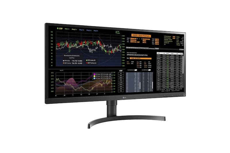 LG 34” UltraWide FHD All-in-One Thin Client (2560 x 1080) with IPS Display, Quad-core Intel® Celeron J4105 Processor, USB Type-C™, 34CN650N-6A