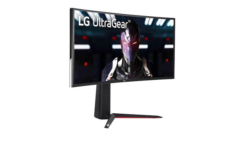 LG 34” WQHD UltraGear™ 160Hz Curved Monitor, 34GN850-B
