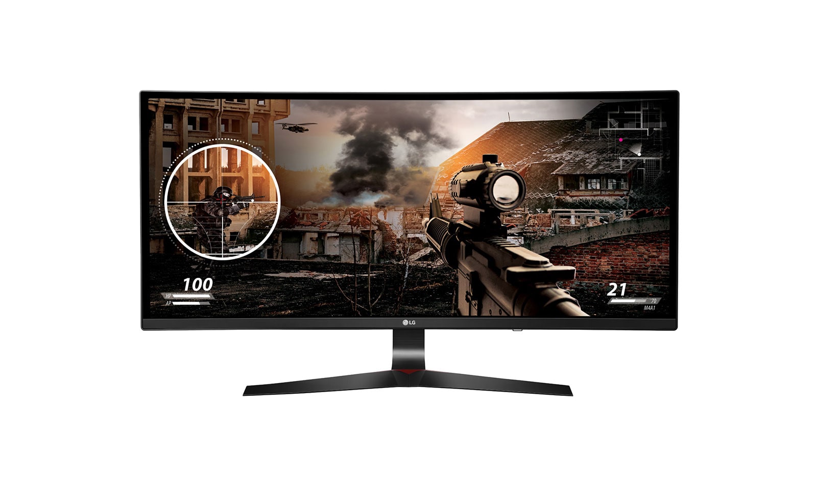 Front view of 34&#34; UltraWide Curved Gaming Monitor 34UC79G