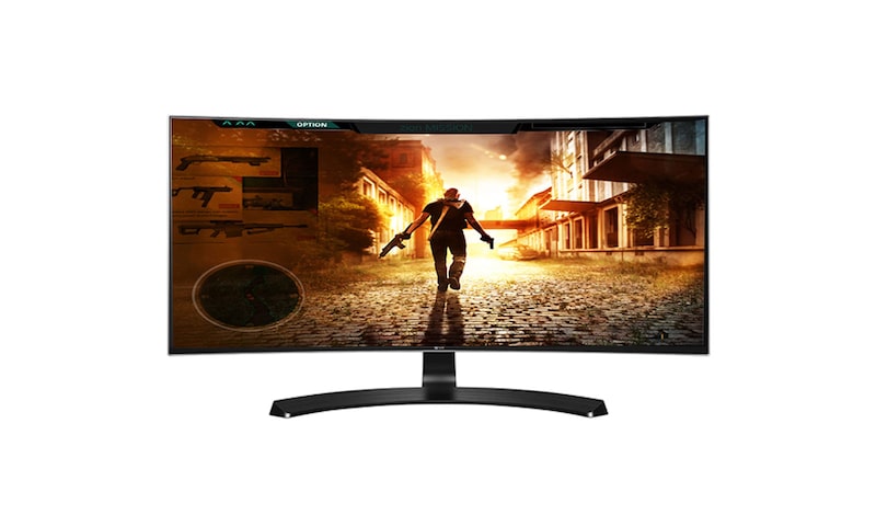 LG 34" UltraWide Curved IPS Monitor, 34UC88