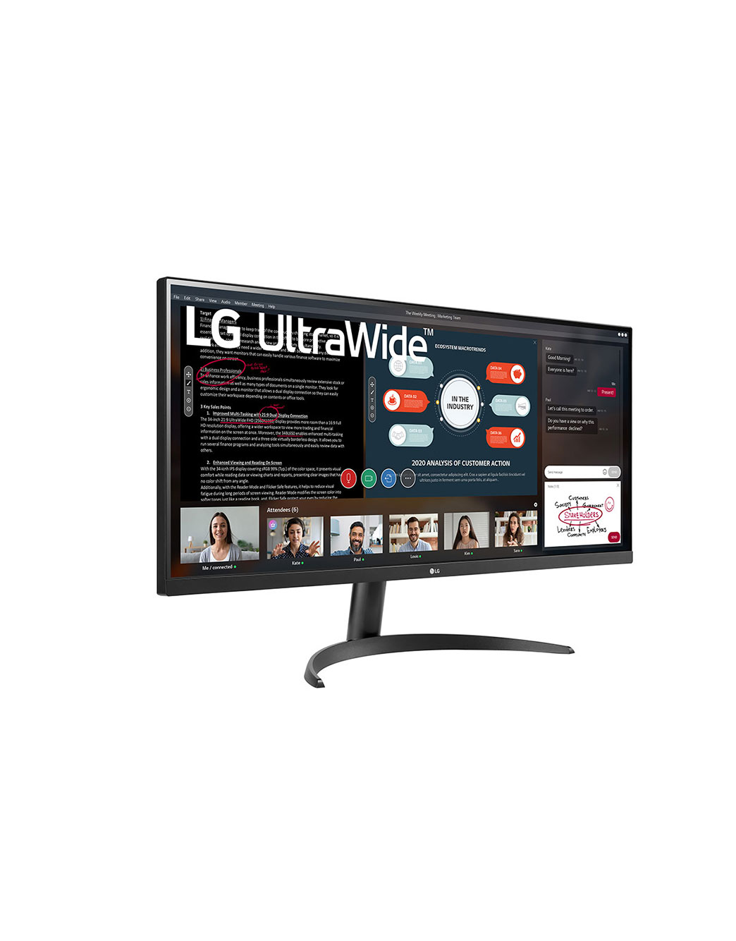 【34WP500-B】LG製 34インチ ウルトラワイドモニター 公式】34WQ500-B | モニター | LG JP