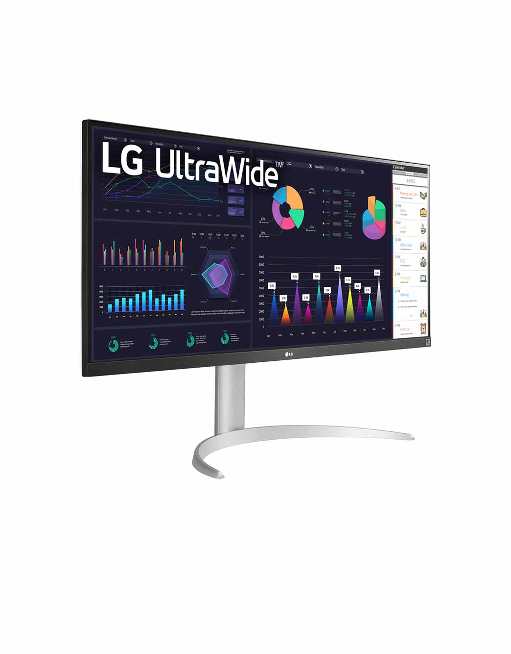LG モニター 34WQ650-W 34インチ 34