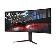 LG 38” UltraGear Curved WQHD+ Nano IPS 1ms 144Hz HDR 600 Monitor with G-SYNC® Compatibility, 38GN950-B