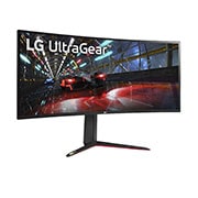 LG 38” UltraGear Curved WQHD+ Nano IPS 1ms 144Hz HDR 600 Monitor with G-SYNC® Compatibility, 38GN950-B