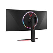 LG 38” UltraGear Curved WQHD+ Nano IPS 1ms 144Hz HDR 600 Monitor with G-SYNC® Compatibility, 38GN950-B