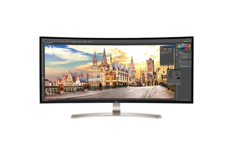 Front view of 38&#34; UltraWide WQHD&#43; Curved IPS Monitor 38UC99