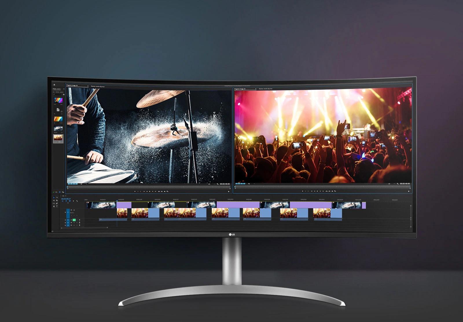 LG UItraWide Monitorcurved 39.7インチ 5K2K 39.7'' Curved UltraWide® Monitor | 40BP95C-W | LG Business Solutions