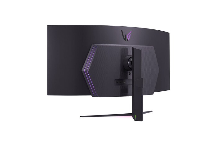 LG UltraGear™ 45 inch OLED 240Hz 800R Curved Gaming Monitor with 0.03ms(GtG), DisplayHDR True Black 400, and DepthSound, 45GS96QB-B
