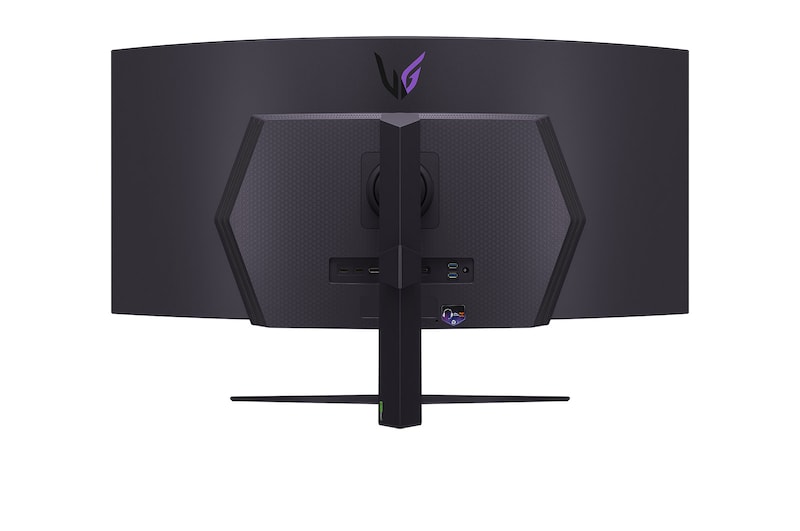 LG UltraGear™ 45 inch OLED 240Hz 800R Curved Gaming Monitor with 0.03ms(GtG), DisplayHDR True Black 400, and DepthSound, 45GS96QB-B