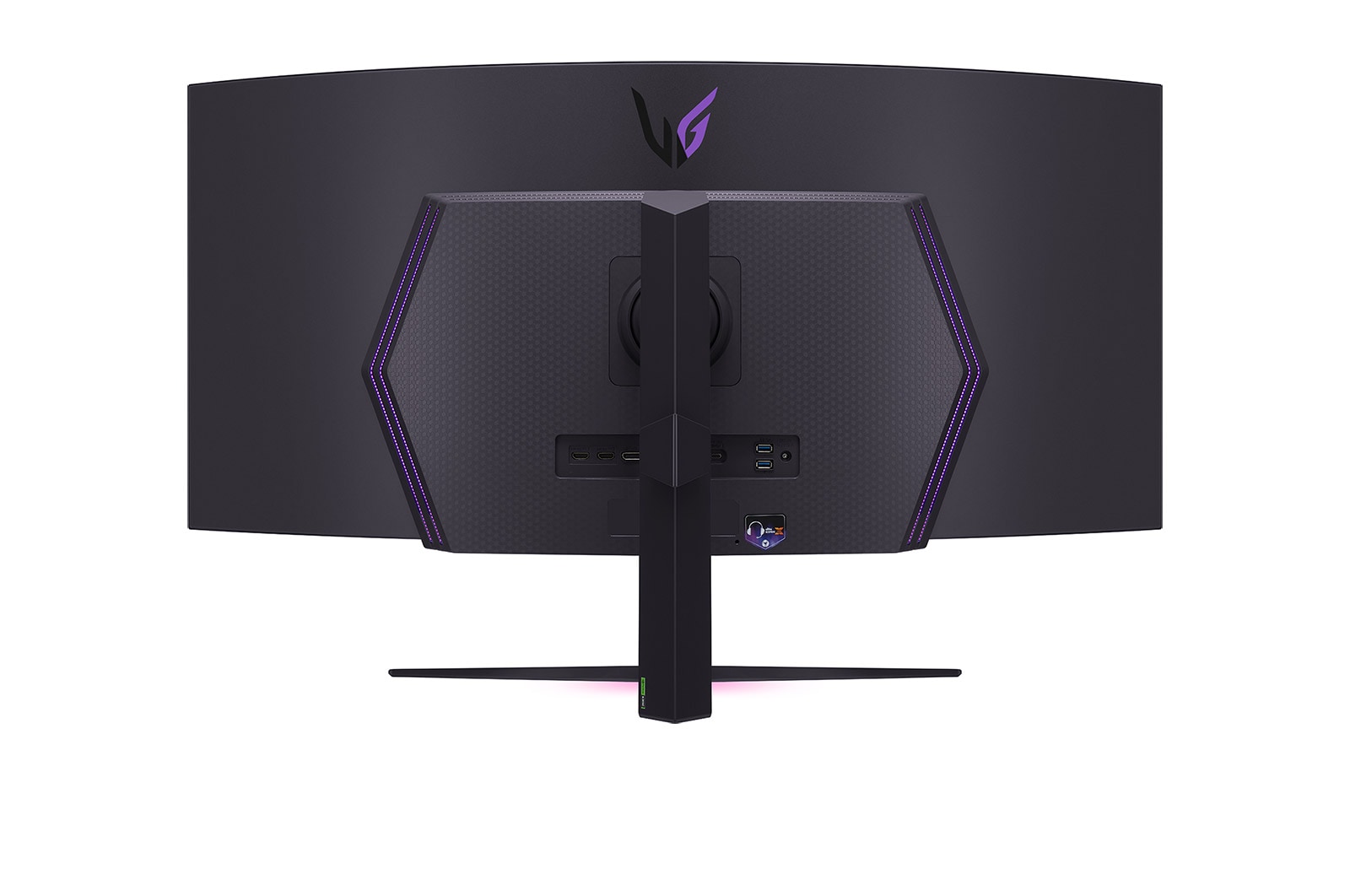 LG UltraGear™ 45 inch OLED 240Hz 800R Curved Gaming Monitor with 0.03ms(GtG), DisplayHDR True Black 400, and DepthSound, 45GS96QB-B