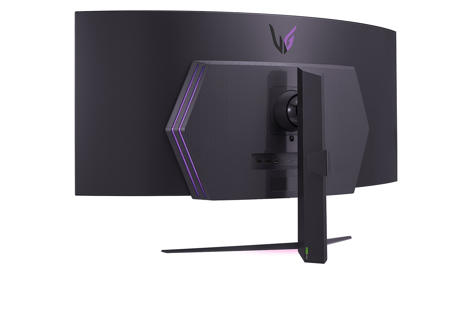 LG UltraGear™ 45 inch OLED 240Hz 800R Curved Gaming Monitor with 0.03ms(GtG), DisplayHDR True Black 400, and DepthSound, 45GS96QB-B
