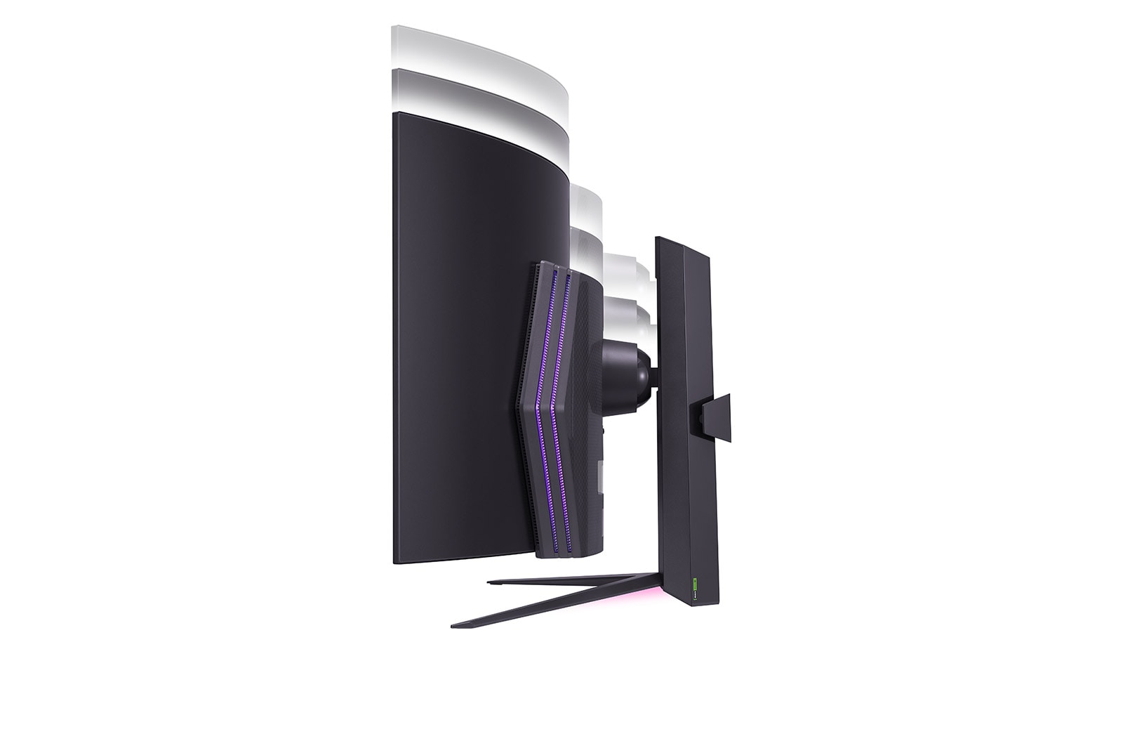 LG UltraGear™ 45 inch OLED 240Hz 800R Curved Gaming Monitor with 0.03ms(GtG), DisplayHDR True Black 400, and DepthSound, 45GS96QB-B
