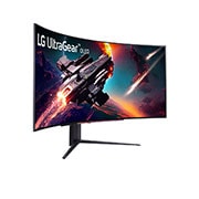 LG UltraGear™ 45 inch OLED 240Hz 800R Curved Gaming Monitor with 0.03ms(GtG), DisplayHDR True Black 400, and DepthSound, 45GS96QB-B