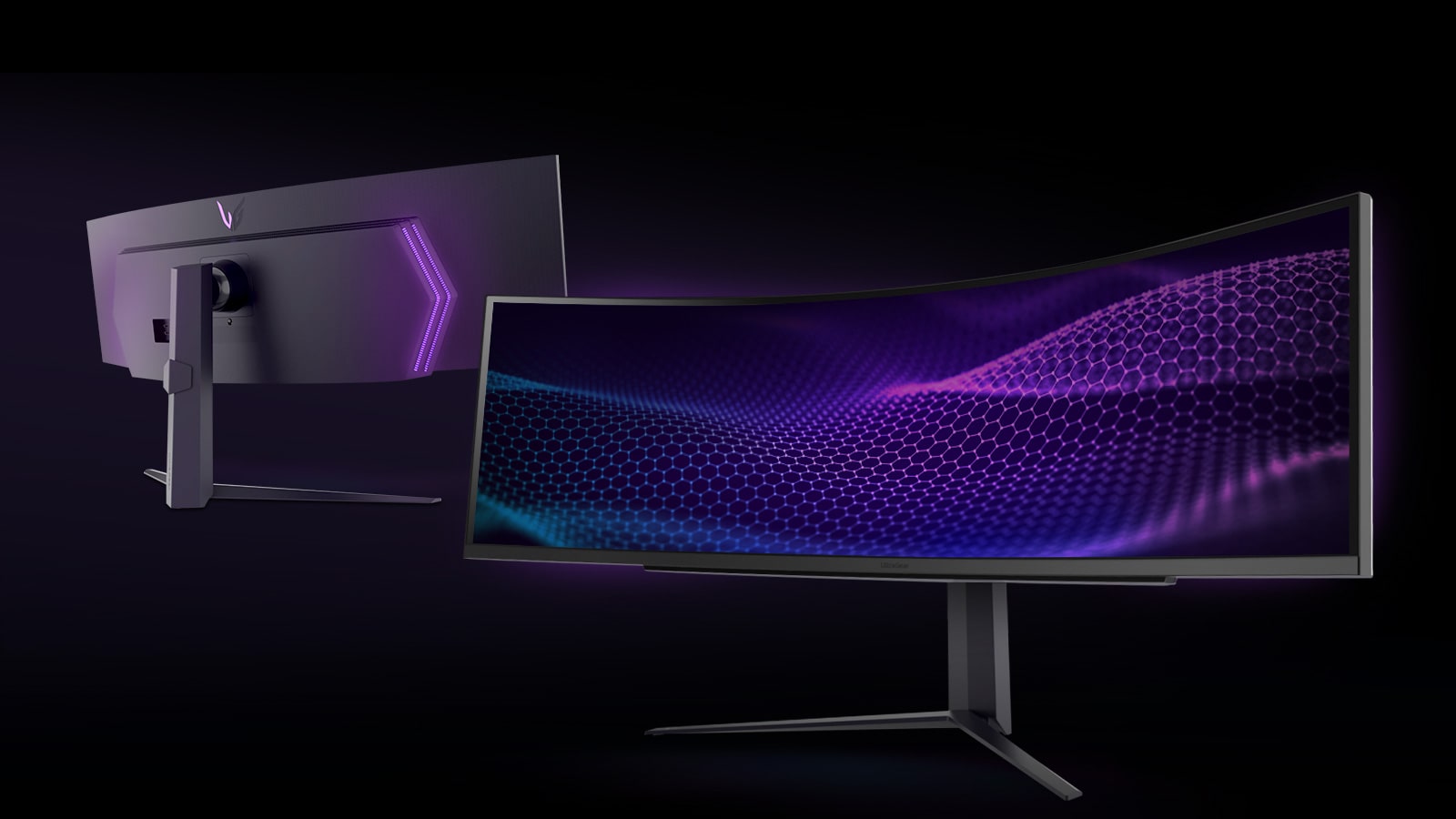 Gamer-centric design with Hexagon lighting.