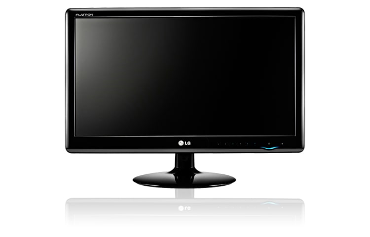 Front view of 20&#34; LED* LCD monitor with Mega Contrast Ratio E2050T-PN