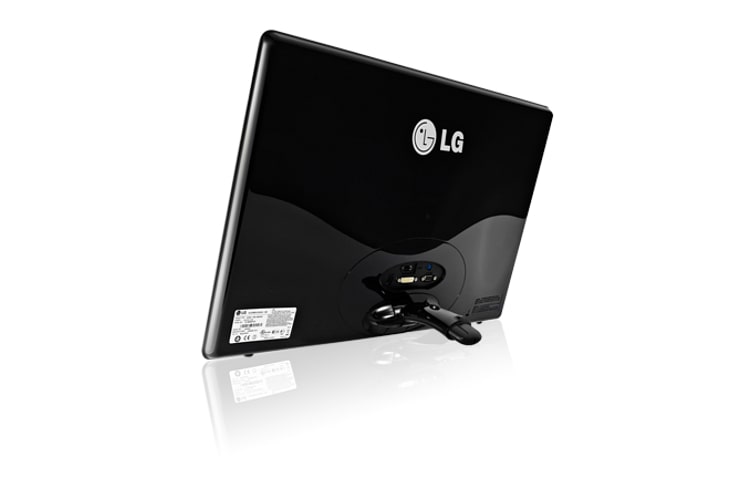 LG 23" LED* LCD monitor with Mega Contrast Ratio, E2350V-PN
