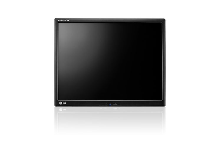 Front view of 17&#34; Touch screen LCD Monitor with space-saving T1710B-SN
