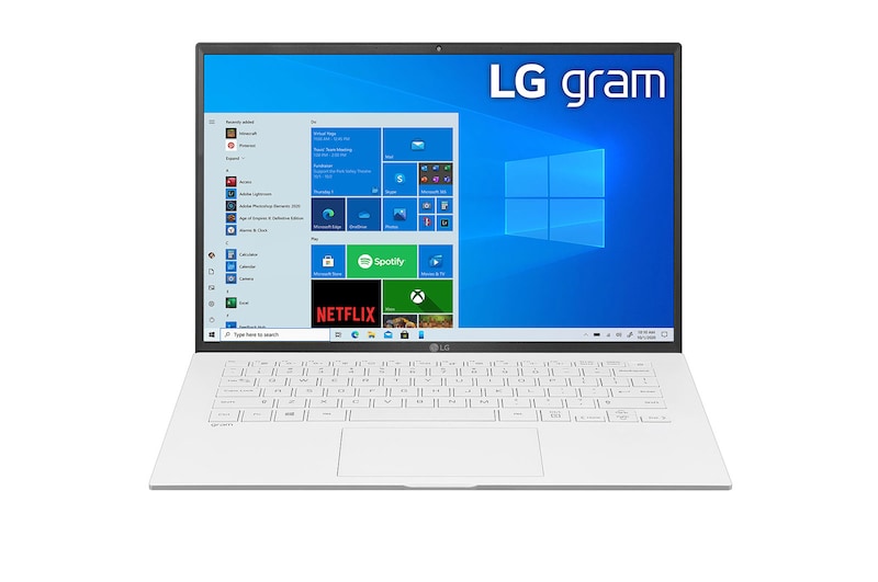 LG gram Ultra-Lightweight Laptop with 14” 16:10 IPS Display and Intel® Evo™ platform + LG TONE Free FN4 Wireless Earbuds, 14Z90P-FN4W