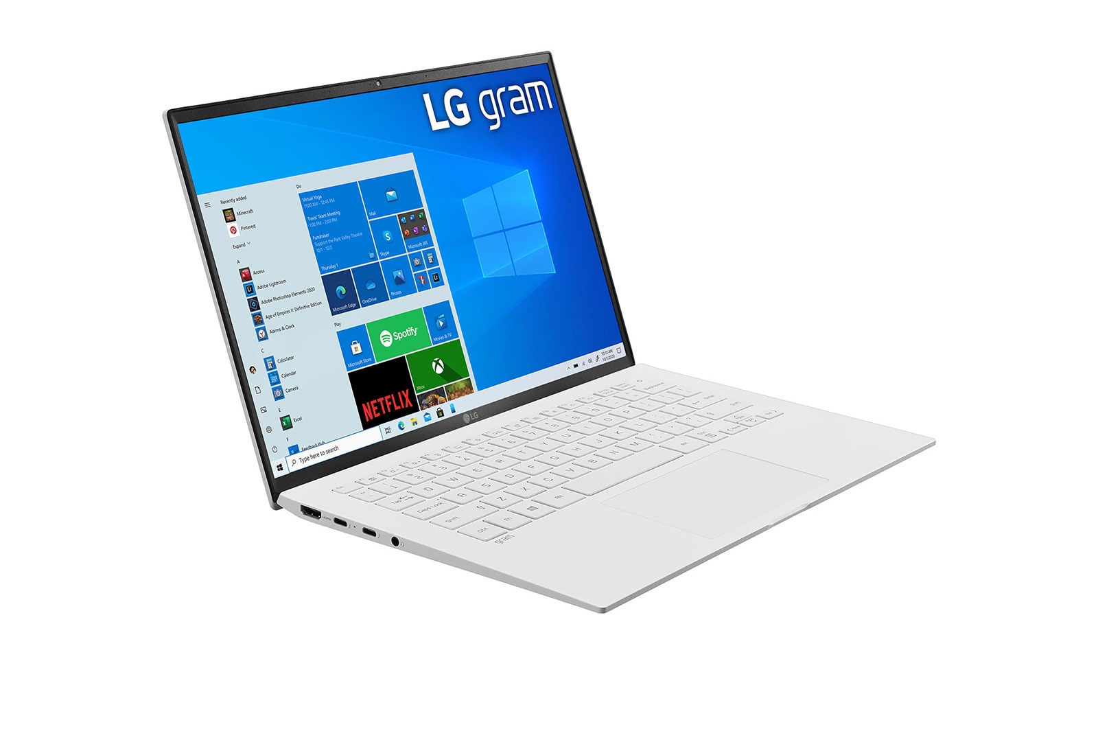 LG gram Ultra-Lightweight Laptop with 14” 16:10 IPS Display and Intel® Evo™ platform + LG TONE Free FN4 Wireless Earbuds, 14Z90P-FN4W