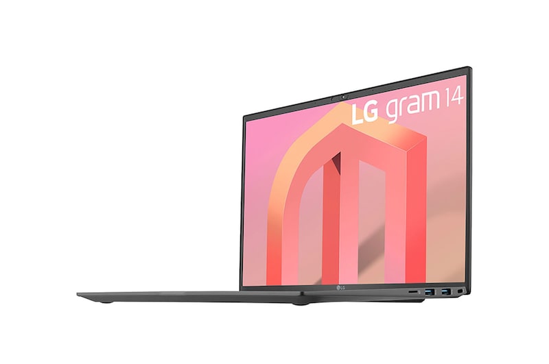 LG gram 14" Ultra-lightweight Laptop with 16:10 IPS Anti glare Display and Intel® Evo 12th Gen. Processor Windows 11 Home, 14Z90Q-G.AA72A