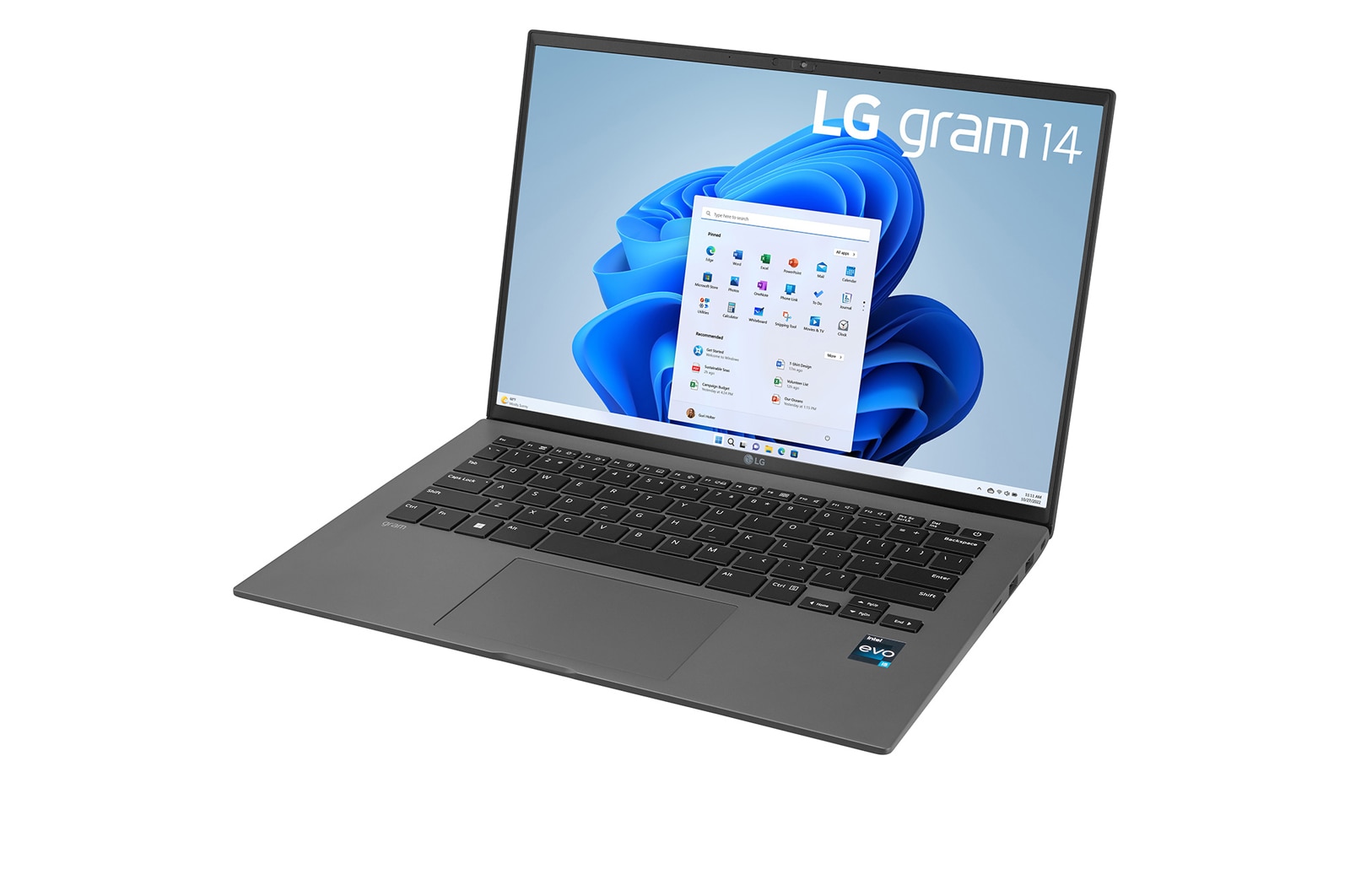 LG gram 14" Ultra-lightweight with 16:10 IPS Anti glare Display and Intel® Evo 13th Gen. processor Windows 11 Home, 14Z90R-G.AA75A