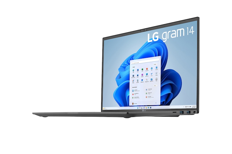 LG gram 14" Ultra-lightweight with 16:10 IPS Anti glare Display and Intel® Evo 13th Gen. processor Windows 11 Home, 14Z90R-G.AA75A