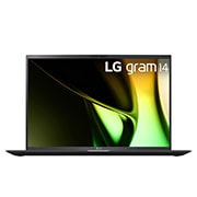Front view of gram 14 Inch Lightweight Laptop |16GB RAM, Intel® Core™ Ultra 5, Windows 11 Pro and 16:10 Anti-glare IPS display 14Z90S-G.AP55A