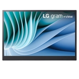 gram +view 16 Inch IPS Portable Monitor | WQXGA, 16:10 Display, USB Type-C