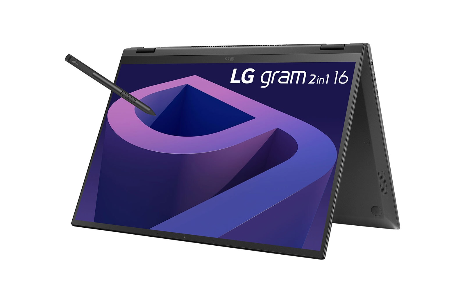 LG gram 2-in-1 Ultra-Lightweight Laptop with 16” 16:10 IPS Display Windows 11 Home, 16T90Q-GAA55A