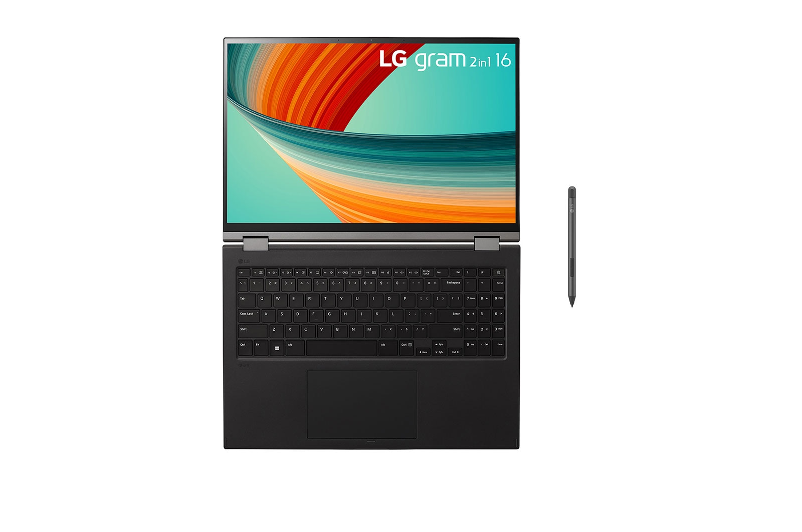 LG gram 2 in1 - 16” Touch Display, Intel® Evo 13th Gen. Processor. Windows 11 Home, 16T90R-G.AA78A
