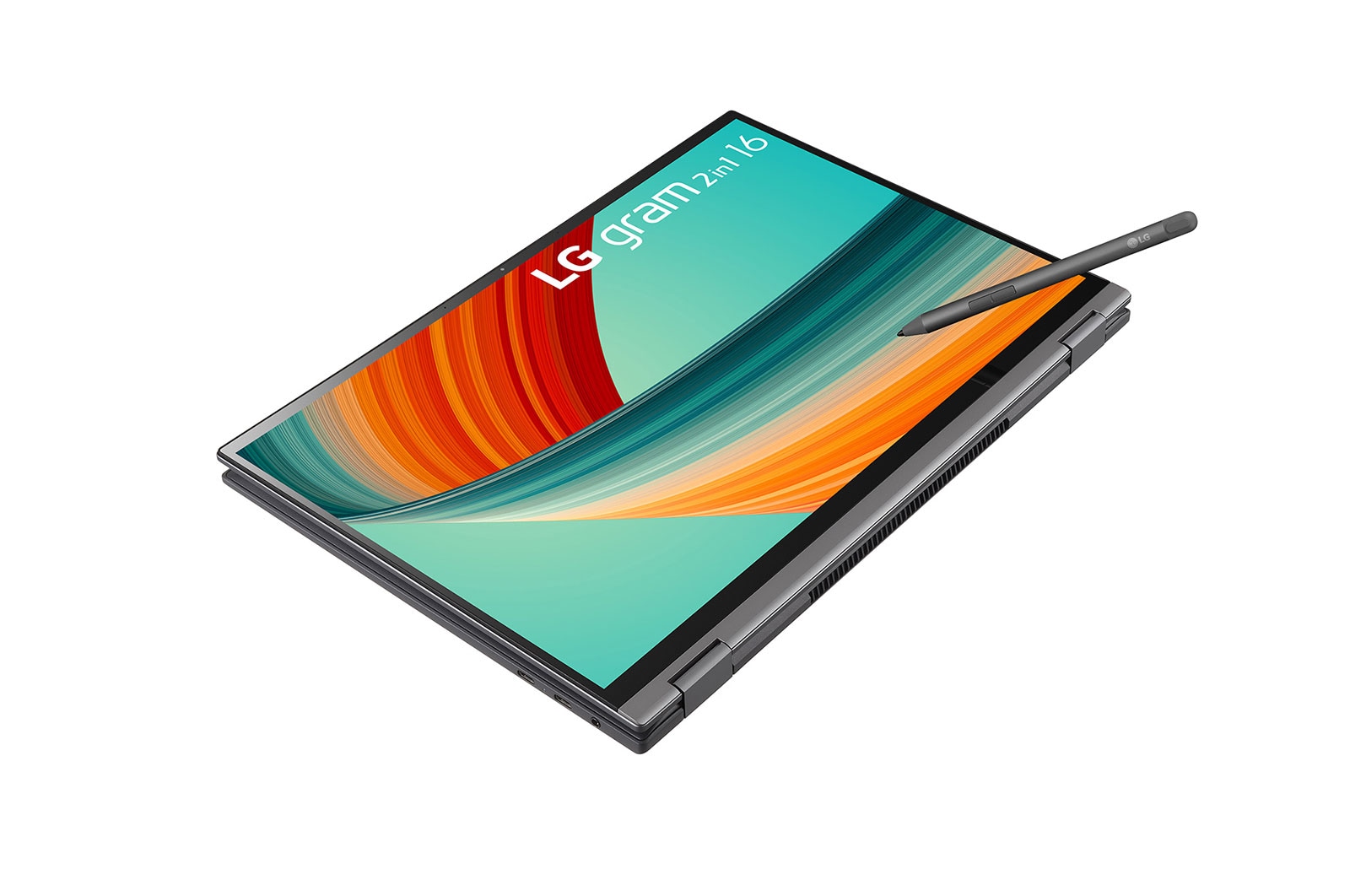 LG gram 2 in1 - 16” Touch Display, Intel® Evo 13th Gen. Processor. Windows 11 Home, 16T90R-G.AA78A