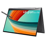 LG gram 2 in1 - 16” Touch Display, Intel® Evo 13th Gen. Processor. Windows 11 Home, 16T90R-G.AA78A