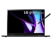 LG gram Pro 16” 2in1 | Windows 11 | Ultra-light & superslim | 16:10 IPS display | Boosted by AI-enabled Intel® Core™ Ultra Processor, 16T90SP-G.AA78A