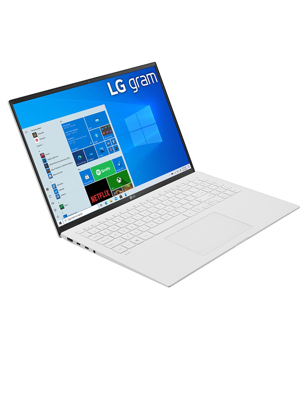LG gram Ultra-Lightweight Laptop with 16” 16:10 IPS Display and Intel ...