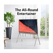 LG 55 Inch LG OLED evo LX1T Posé 4K Smart TV, 55LX1TPSA